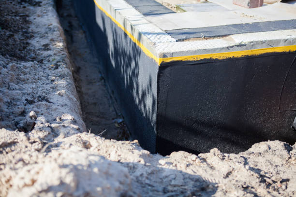 Residential Wet Basement Repair installation at a Landenberg, PA home by SJ Waterproofing Pros
